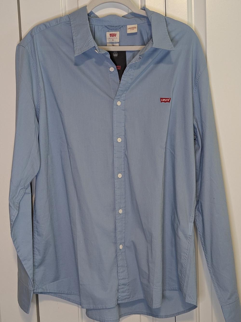 Levi's Battery Housemark Shirt with Red Logo Patch Mens XL